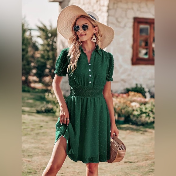 PrettyGarden Dresses & Skirts - NEW Pretty Garden Green Dress